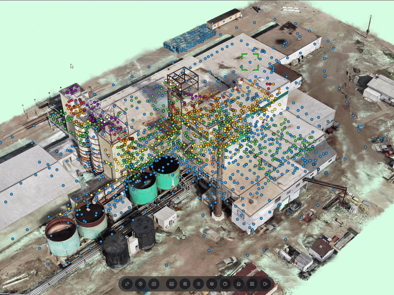 As-built structural model from laser scan data